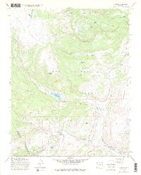 Cumbres 1967 topographic map thumbnail