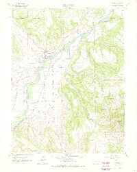 De Beque 1962 topographic map thumbnail