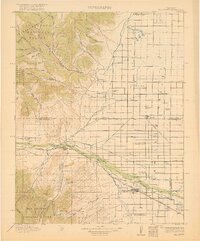 Del Norte 1917 topographic map thumbnail