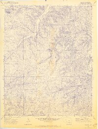 Delagua 1971 topographic map thumbnail