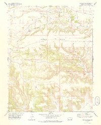 Dennis Canyon 1978 topographic map thumbnail