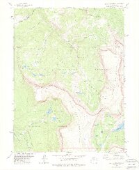 Devils Causeway 1977 topographic map thumbnail