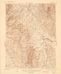 Dillon 1934 topographic map thumbnail