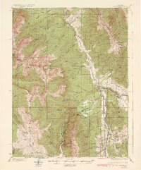 Dillon 1934 topographic map preview