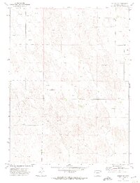 Eckley NE 1971 topographic map thumbnail
