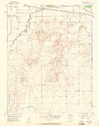Elder 1954 topographic map thumbnail