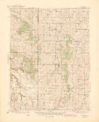 Elizabeth 1945 topographic map thumbnail
