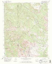 Elwood Pass 1966 topographic map thumbnail