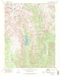 Emerald Lake 1973 topographic map thumbnail