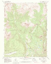 Engineer Mountain 1960 topographic map preview