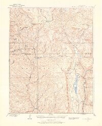 Engineer Mountain 1898 topographic map thumbnail