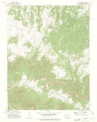 Fish Creek 1972 topographic map thumbnail