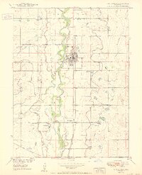 Fort Lupton 1950 topographic map thumbnail