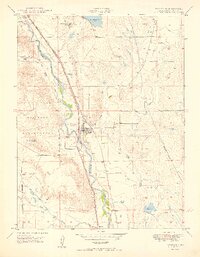 Fountain 1950 topographic map thumbnail