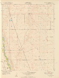 Fountain SE 1950 topographic map thumbnail