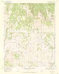 Gem Village 1968 topographic map thumbnail