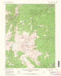 Georgetown 1957 topographic map preview
