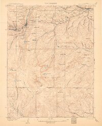 Georgetown 1905 topographic map preview