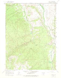 Glendevey 1967 topographic map thumbnail