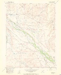 Gould NW 1955 topographic map thumbnail