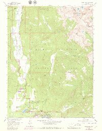 Grand Lake 1958 topographic map preview