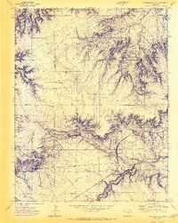 Graneros Flats 1970 topographic map thumbnail