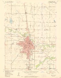Greeley 1950 topographic map thumbnail