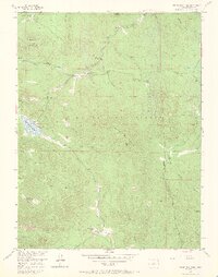 Green Mountain 1954 topographic map preview