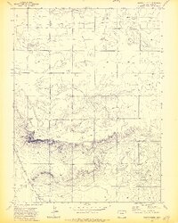 Grover North 1972 topographic map thumbnail