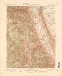 Indian Hills 1945 topographic map thumbnail