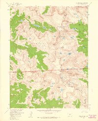 Isolation Peak 1958 topographic map thumbnail