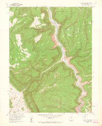 Juanita Arch 1960 topographic map thumbnail