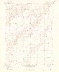 Kanorado NW 1969 topographic map thumbnail