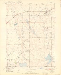Keenesburg 1951 topographic map thumbnail
