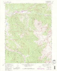 Keystone 1958 topographic map preview