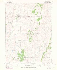 Kiowa 1970 topographic map thumbnail