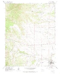 La Veta 1963 topographic map thumbnail
