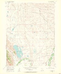 Lake John 1955 topographic map thumbnail