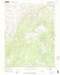 Lake Mountain 1967 topographic map thumbnail
