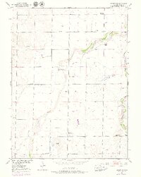 Leader SW 1952 topographic map thumbnail