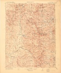 Longs Peak 1915 topographic map thumbnail