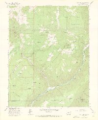 Nipple Mountain 1963 topographic map thumbnail