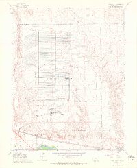 North Avondale 1960 topographic map thumbnail