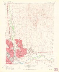 Northeast Pueblo 1961 topographic map thumbnail