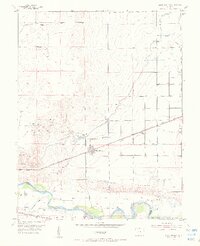 Olney Springs 1954 topographic map thumbnail