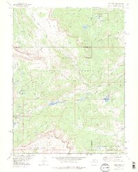 Orno Peak 1977 topographic map thumbnail