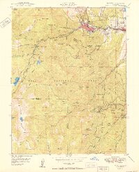 Manitou 1950 topographic map preview