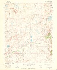 Maria Reservoir 1963 topographic map thumbnail
