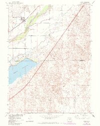 Merino 1971 topographic map thumbnail