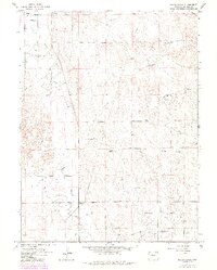 Miller Ranch 1965 topographic map thumbnail